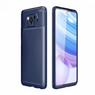 Cover Poco X3 / X3 Pro / X3 NFC Fleksibel Kulfibertekstur