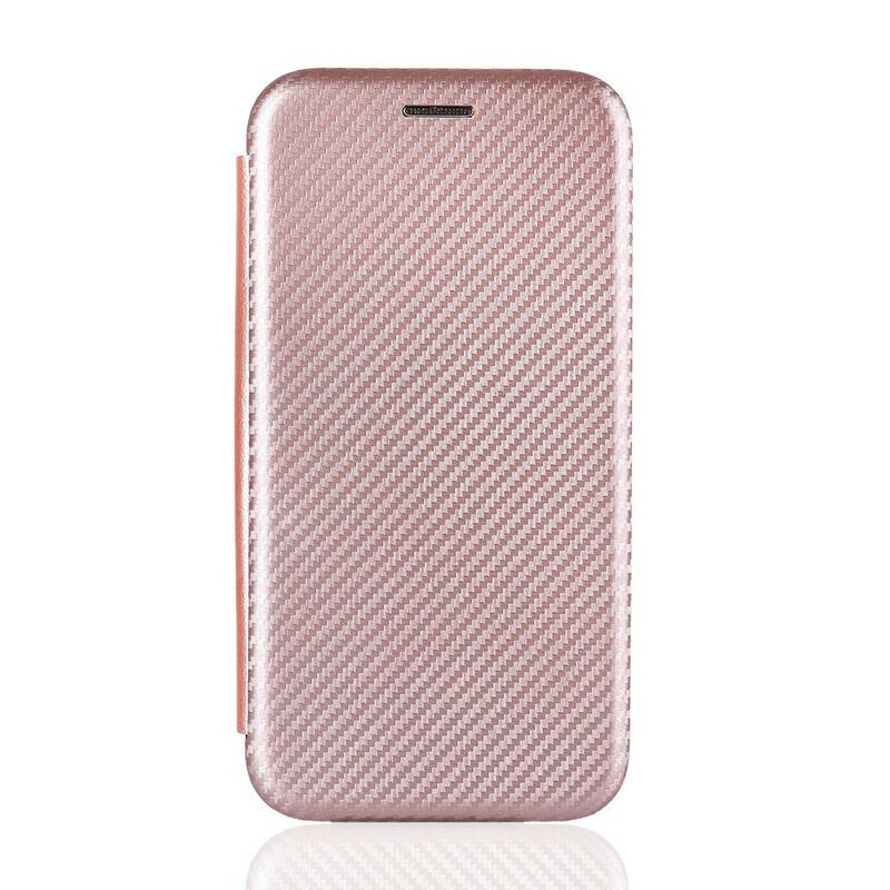 Cover Poco X3 / X3 Pro / X3 NFC Flip Cover Kulfiber Med Støttering