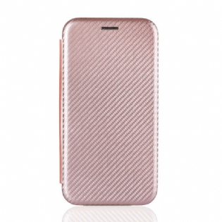 Cover Poco X3 / X3 Pro / X3 NFC Flip Cover Kulfiber Med Støttering