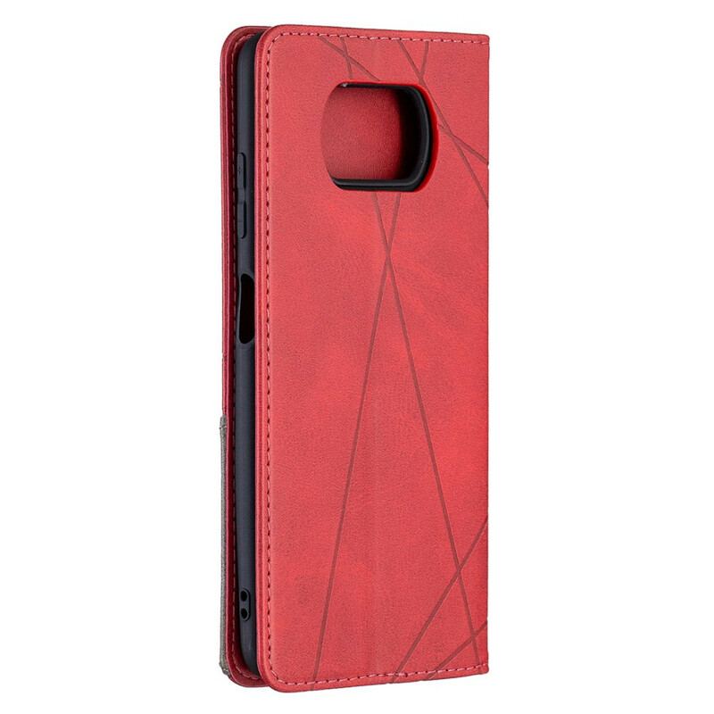 Cover Poco X3 / X3 Pro / X3 NFC Flip Cover Kunstner Stil