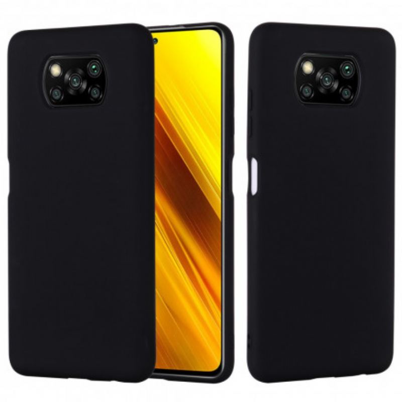 Cover Poco X3 / X3 Pro / X3 NFC Flydende Silikonedesign Med Snor