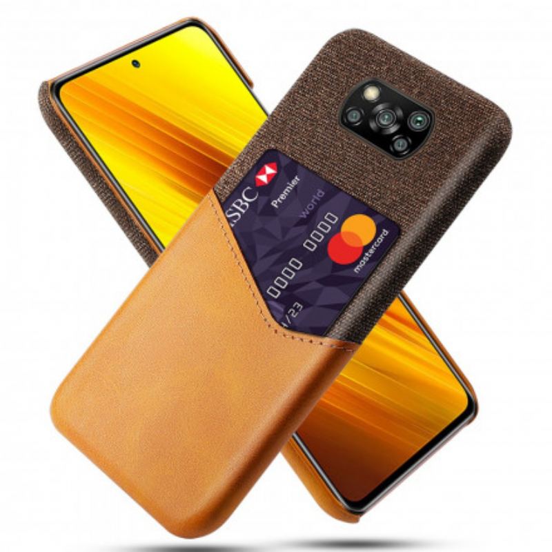 Cover Poco X3 / X3 Pro / X3 NFC Ksq Kortholder