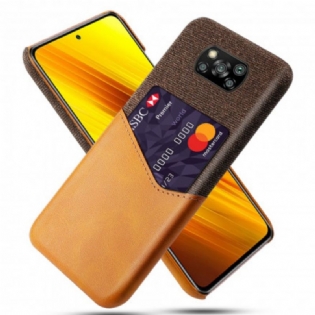 Cover Poco X3 / X3 Pro / X3 NFC Ksq Kortholder