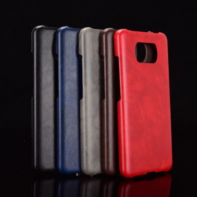 Cover Poco X3 / X3 Pro / X3 NFC Litchi Performance Lædereffekt