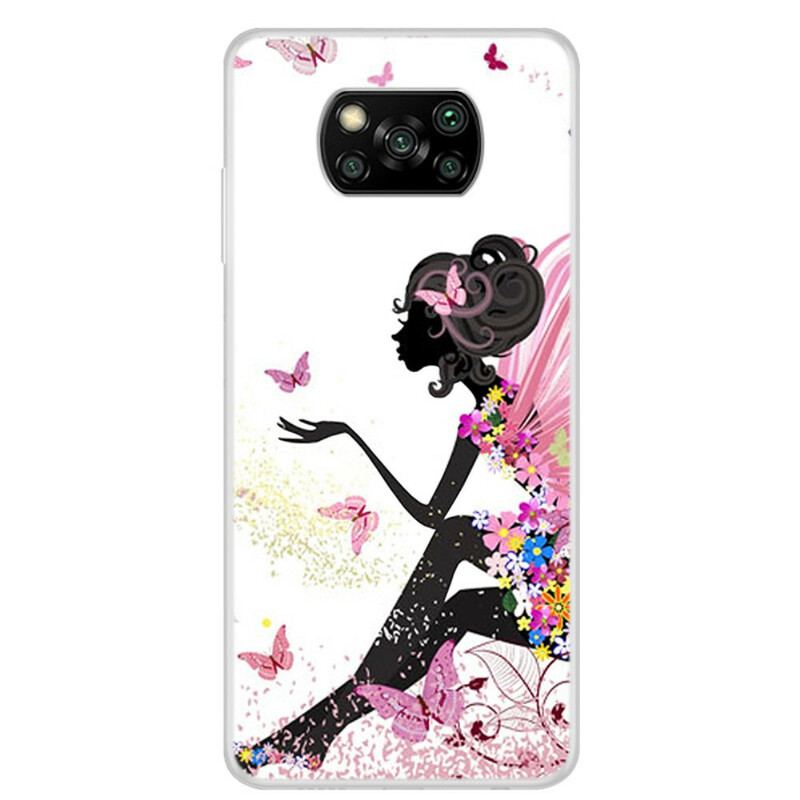 Cover Poco X3 / X3 Pro / X3 NFC Sommerfugledame