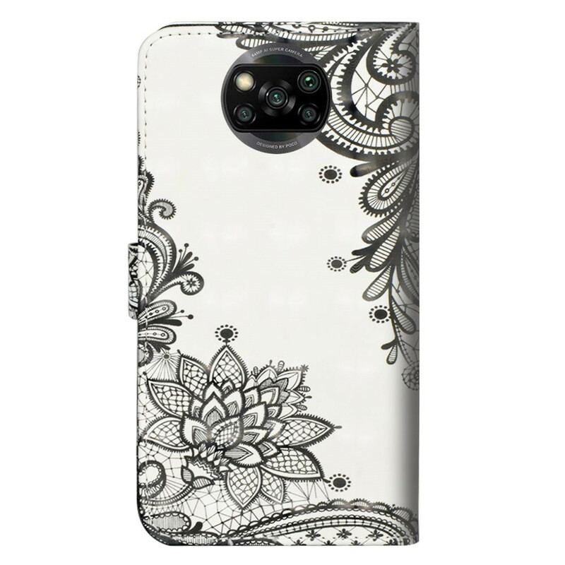 Flip Cover Poco X3 / X3 Pro / X3 NFC Blonder Blomster