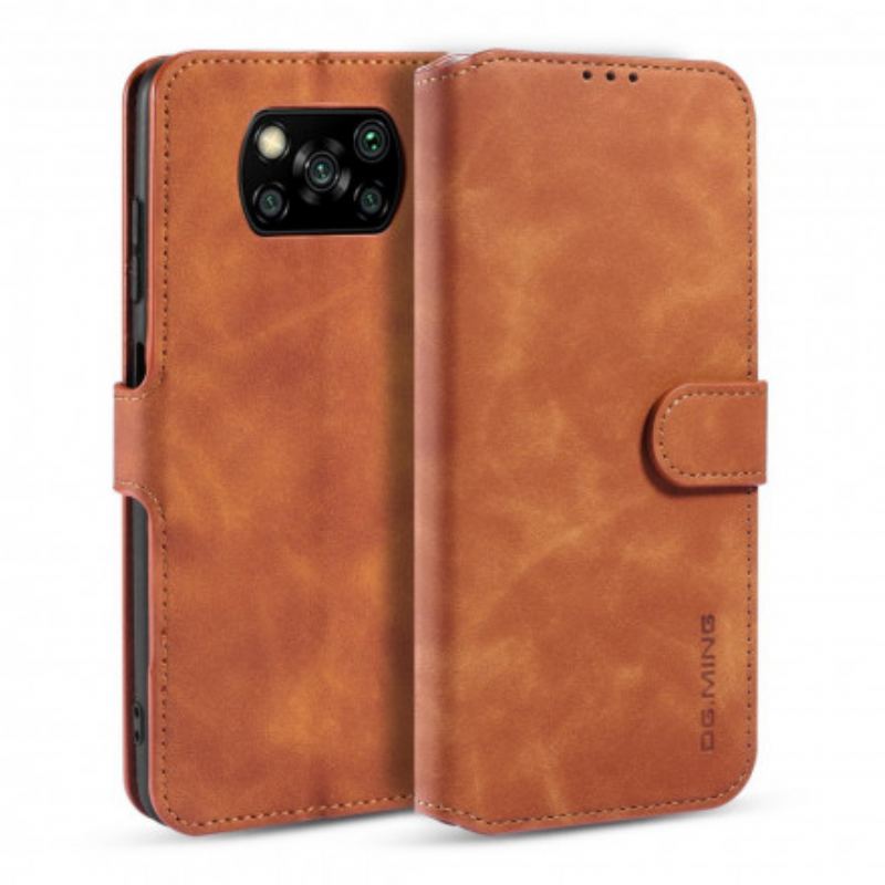 Flip Cover Poco X3 / X3 Pro / X3 NFC Dg.ming Retro