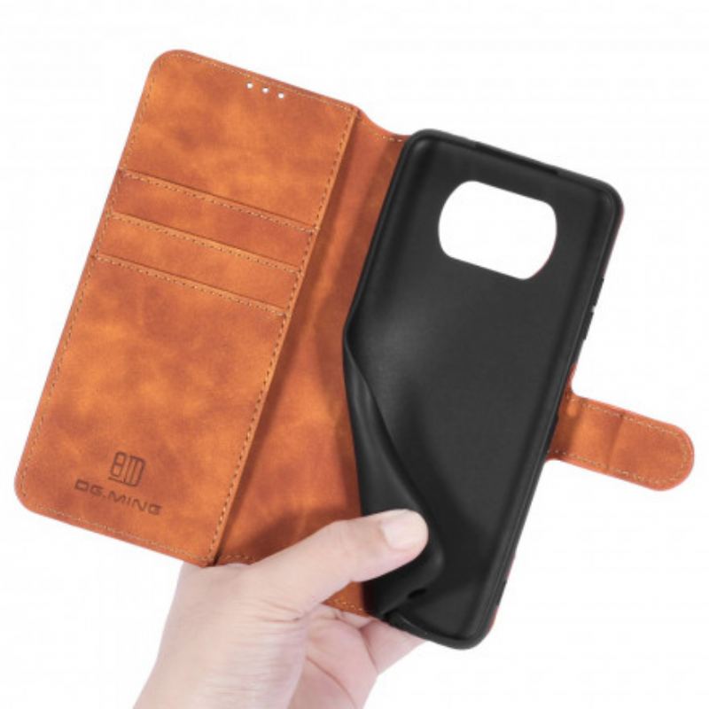 Flip Cover Poco X3 / X3 Pro / X3 NFC Dg.ming Retro