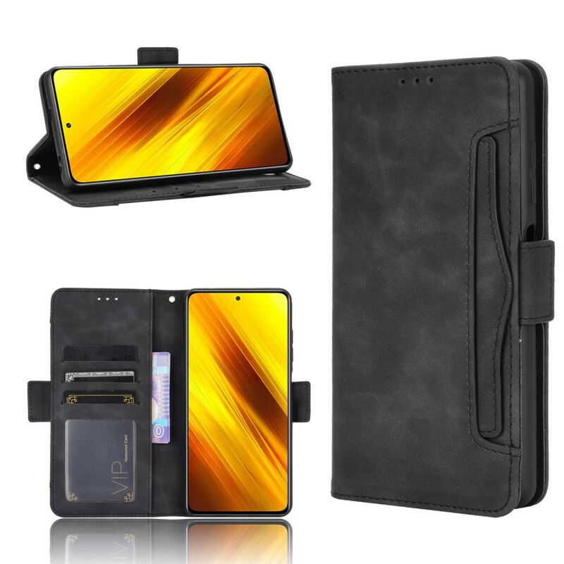 Flip Cover Poco X3 / X3 Pro / X3 NFC Multi-card Premier Class