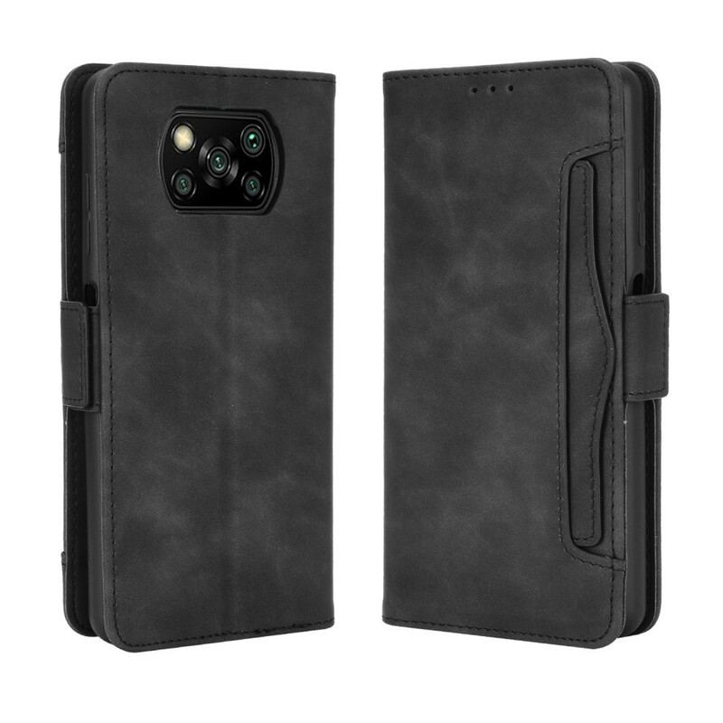 Flip Cover Poco X3 / X3 Pro / X3 NFC Multi-card Premier Class