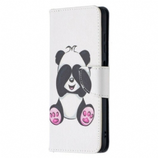Flip Cover Poco X3 / X3 Pro / X3 NFC Panda Sjov