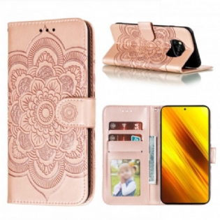 Læder Cover Poco X3 / X3 Pro / X3 NFC Fuld Mandala