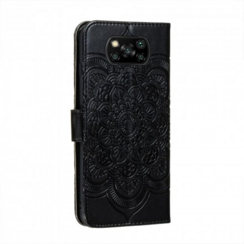 Læder Cover Poco X3 / X3 Pro / X3 NFC Fuld Mandala