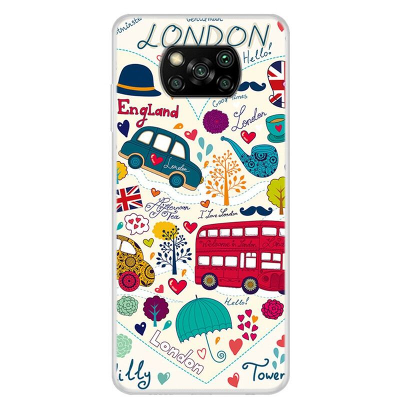 Mobilcover Poco X3 / X3 Pro / X3 NFC London Liv