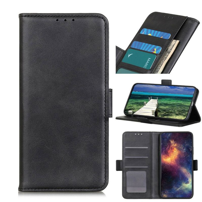 Flip Cover Asus Zenfone 8 Flip Læder Cover Flip Flap Dobbelt