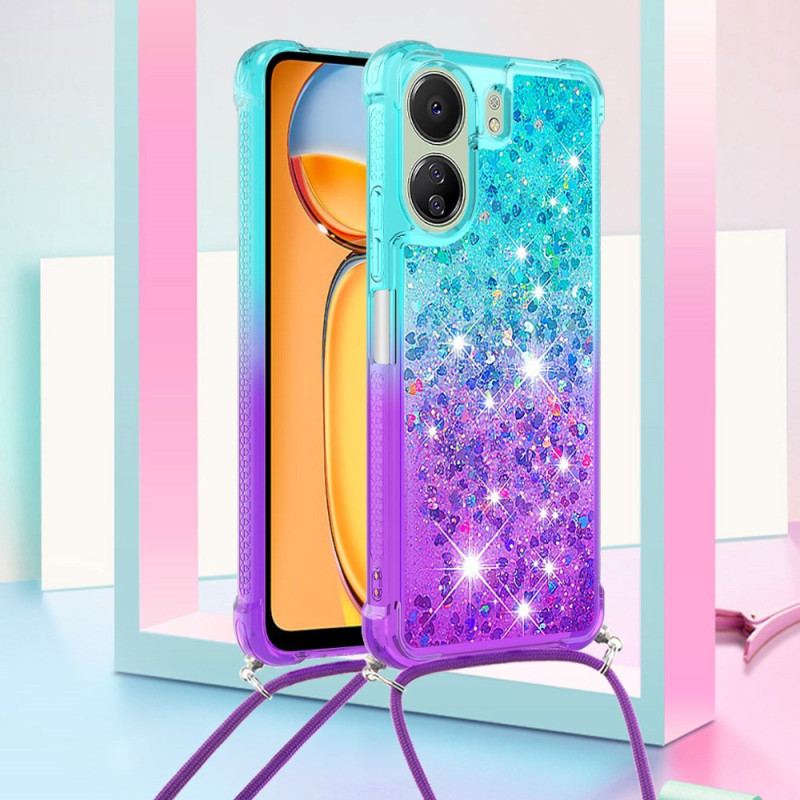 Cover Poco C65 Gradient Glitter