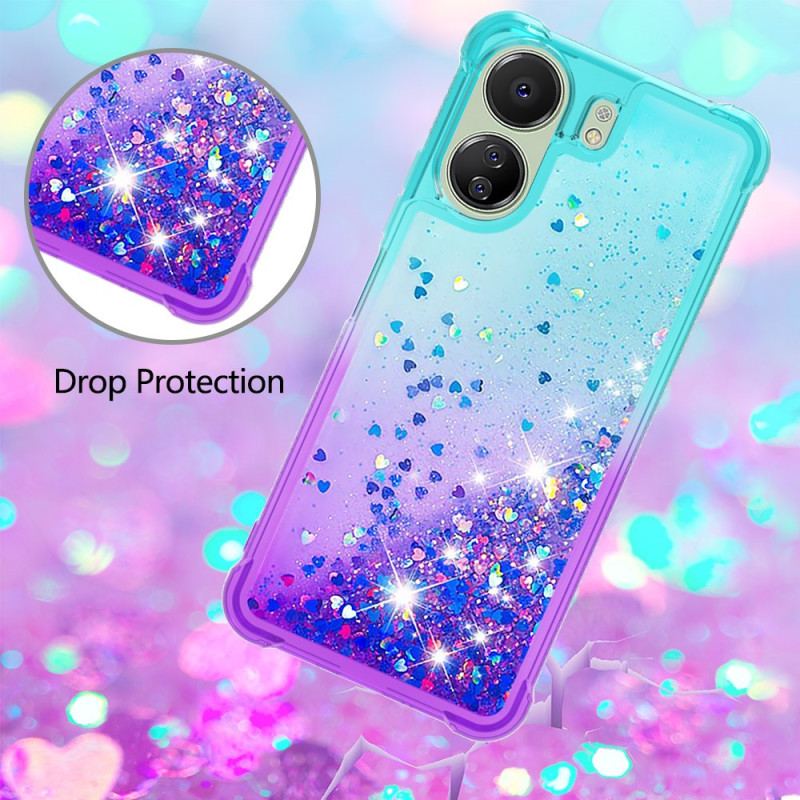 Cover Poco C65 Gradient Glitter