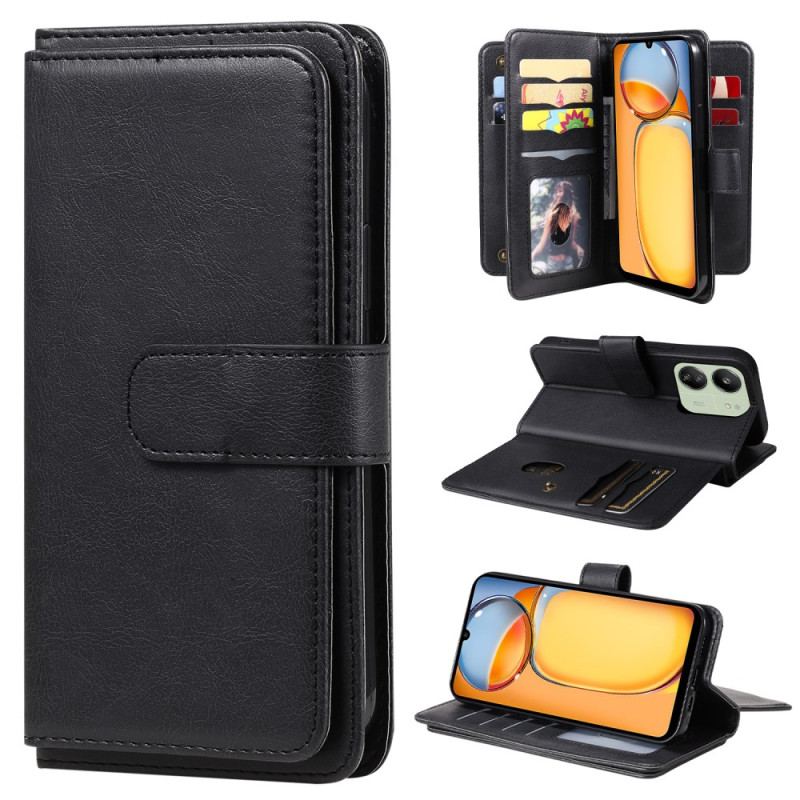 Flip Cover Poco C65 10 Kortholdere