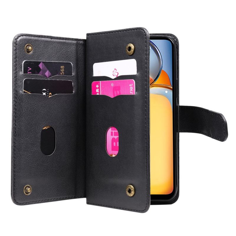 Flip Cover Poco C65 10 Kortholdere