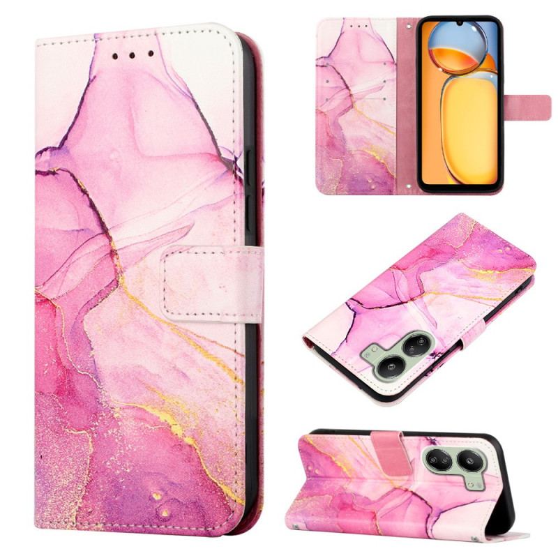 Flip Cover Poco C65 Marmorrem