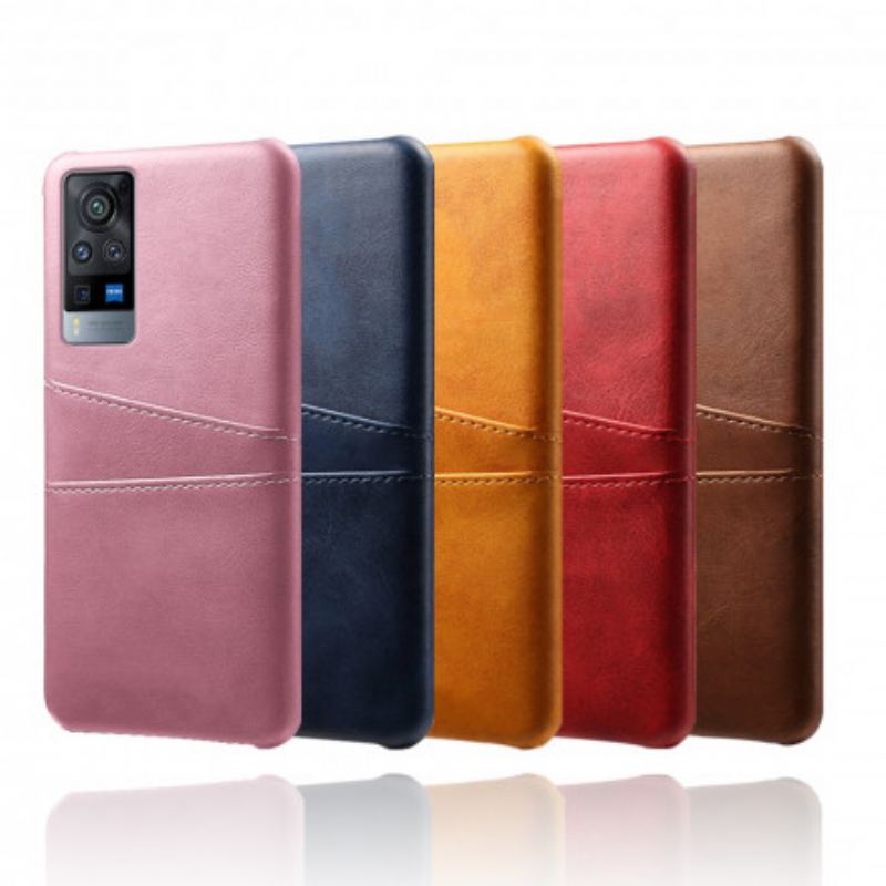 Cover Vivo X60 Pro Ksq Dobbelt Kortholder