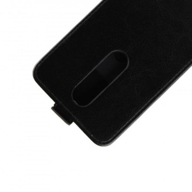Læder Cover Nokia 7.1 Flip Cover Foldelig Retro