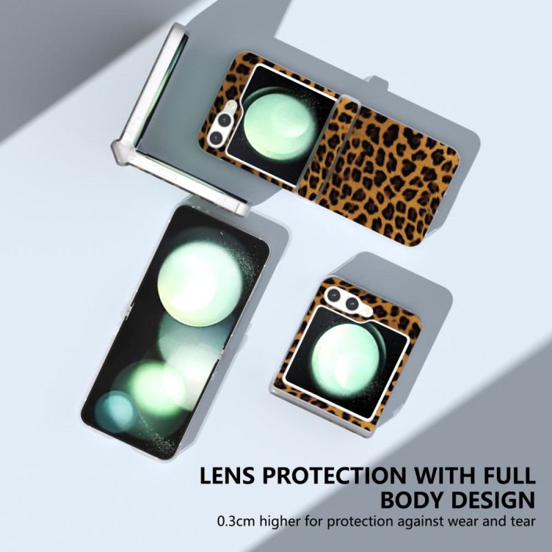 Cover Samsung Galaxy Z Flip 6 Leopardstil