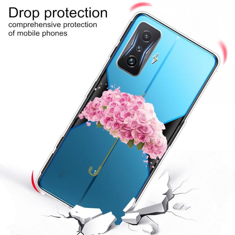 Cover Poco F4 GT Blomsterparaply