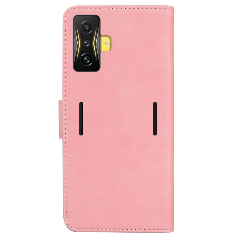 Flip Cover Poco F4 GT Sublim Sommerfugl