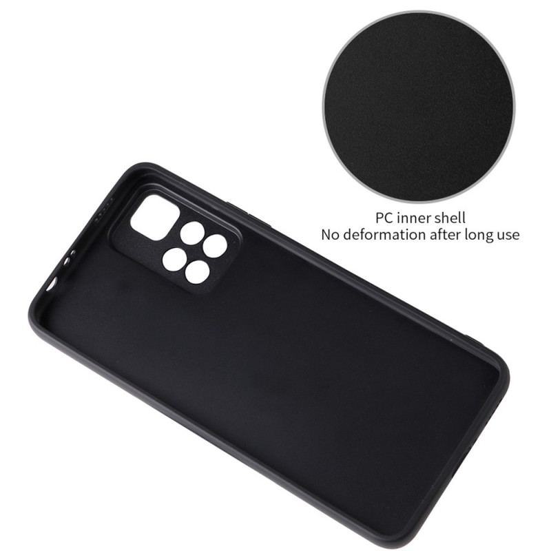 Cover Xiaomi Redmi Note 11 Pro Plus 5G Carbon Fiber Ring-support