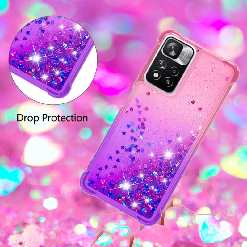 Cover Xiaomi Redmi Note 11 Pro Plus 5G Farve Pailletter