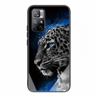 Cover Xiaomi Redmi Note 11 Pro Plus 5G Feline Face Hærdet Glas