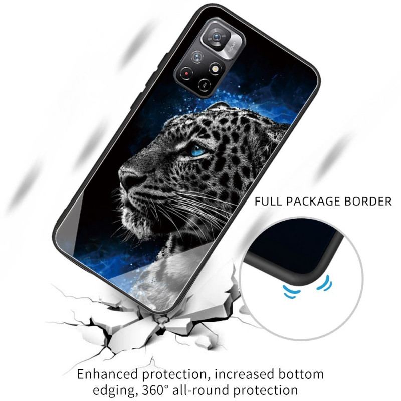 Cover Xiaomi Redmi Note 11 Pro Plus 5G Feline Face Hærdet Glas