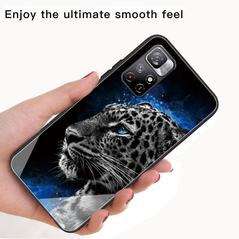 Cover Xiaomi Redmi Note 11 Pro Plus 5G Feline Face Hærdet Glas