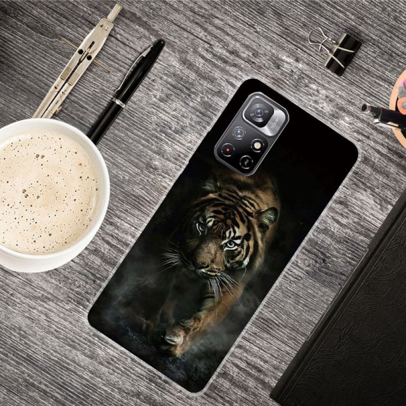 Cover Xiaomi Redmi Note 11 Pro Plus 5G Fleksibel Tiger