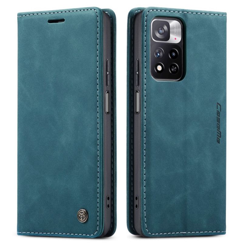 Cover Xiaomi Redmi Note 11 Pro Plus 5G Flip Cover Caseme Imiteret Læder