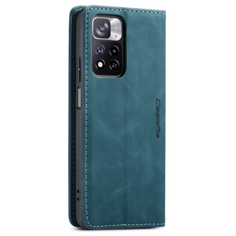 Cover Xiaomi Redmi Note 11 Pro Plus 5G Flip Cover Caseme Imiteret Læder