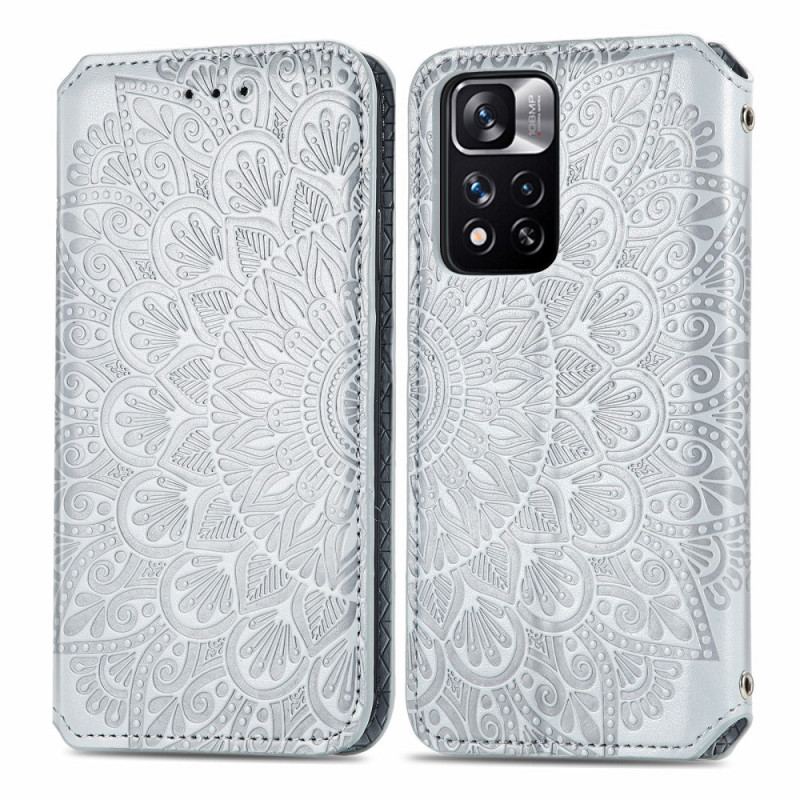 Cover Xiaomi Redmi Note 11 Pro Plus 5G Flip Cover Mandala