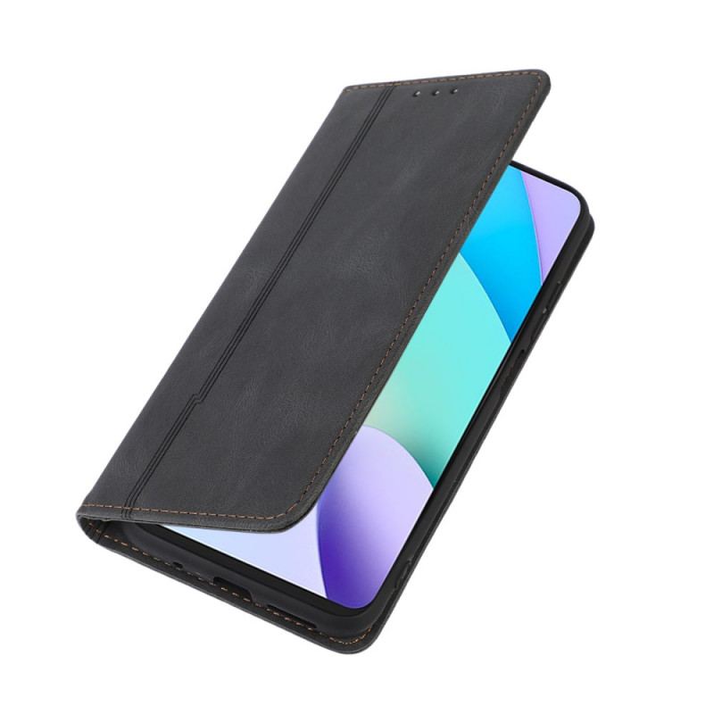 Cover Xiaomi Redmi Note 11 Pro Plus 5G Flip Cover Stil Læder Linje