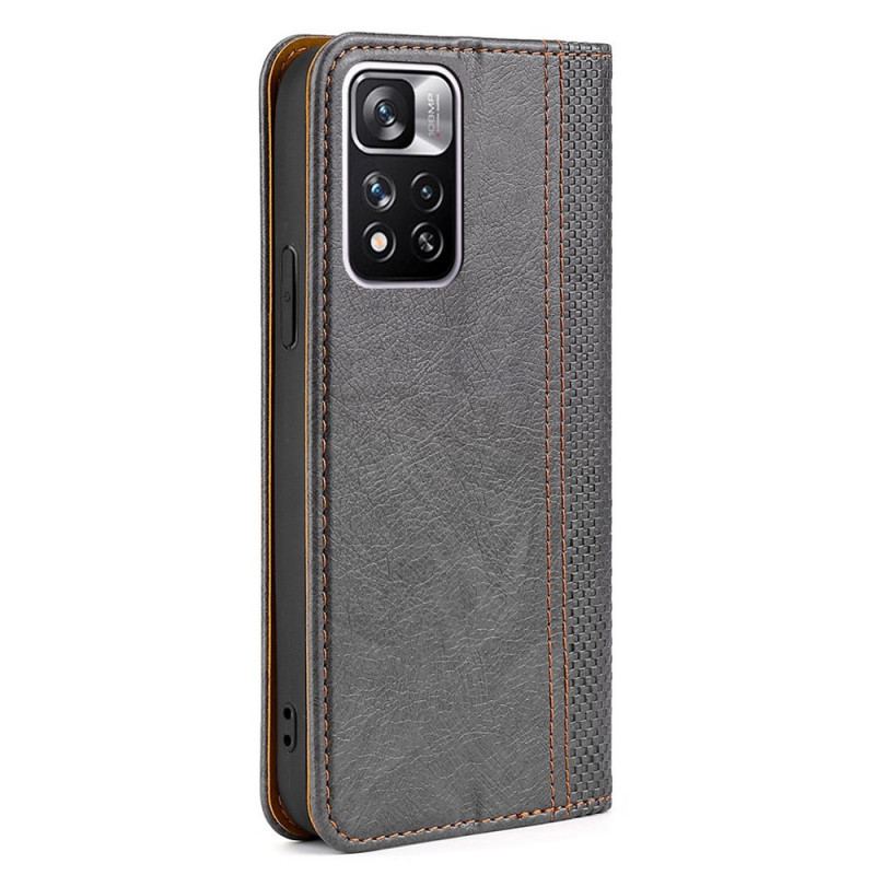 Cover Xiaomi Redmi Note 11 Pro Plus 5G Flip Cover Vintage-stil