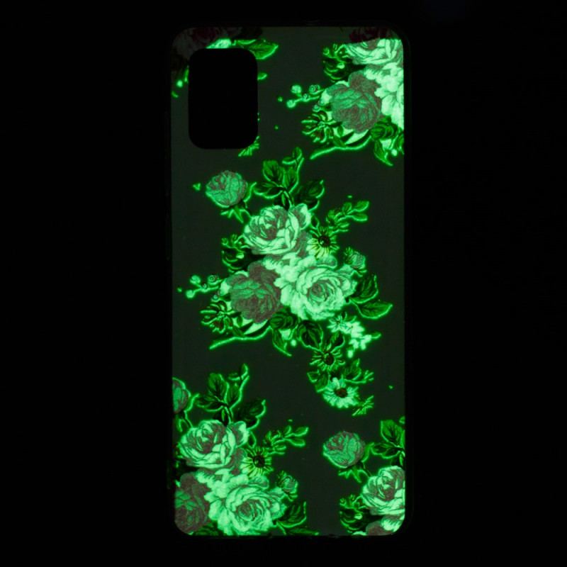 Cover Xiaomi Redmi Note 11 Pro Plus 5G Fluorescerende Liberty-blomster