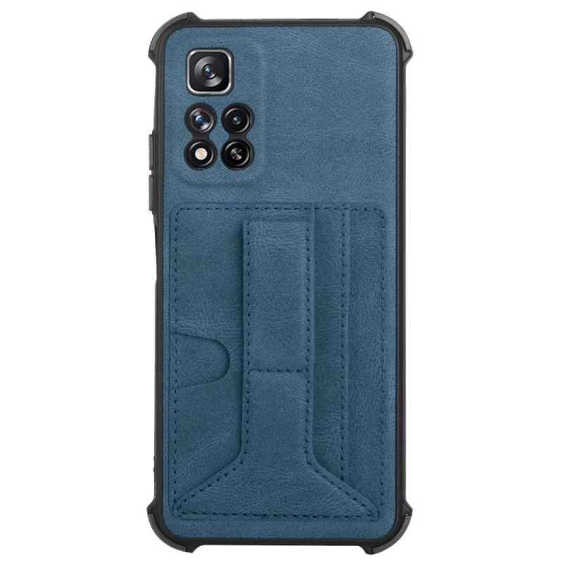 Cover Xiaomi Redmi Note 11 Pro Plus 5G Læderstander Og Kortholder