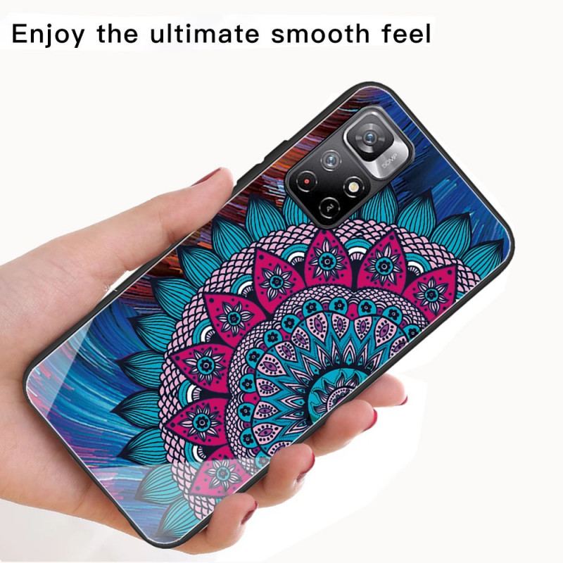 Cover Xiaomi Redmi Note 11 Pro Plus 5G Mandala Hærdet Glas