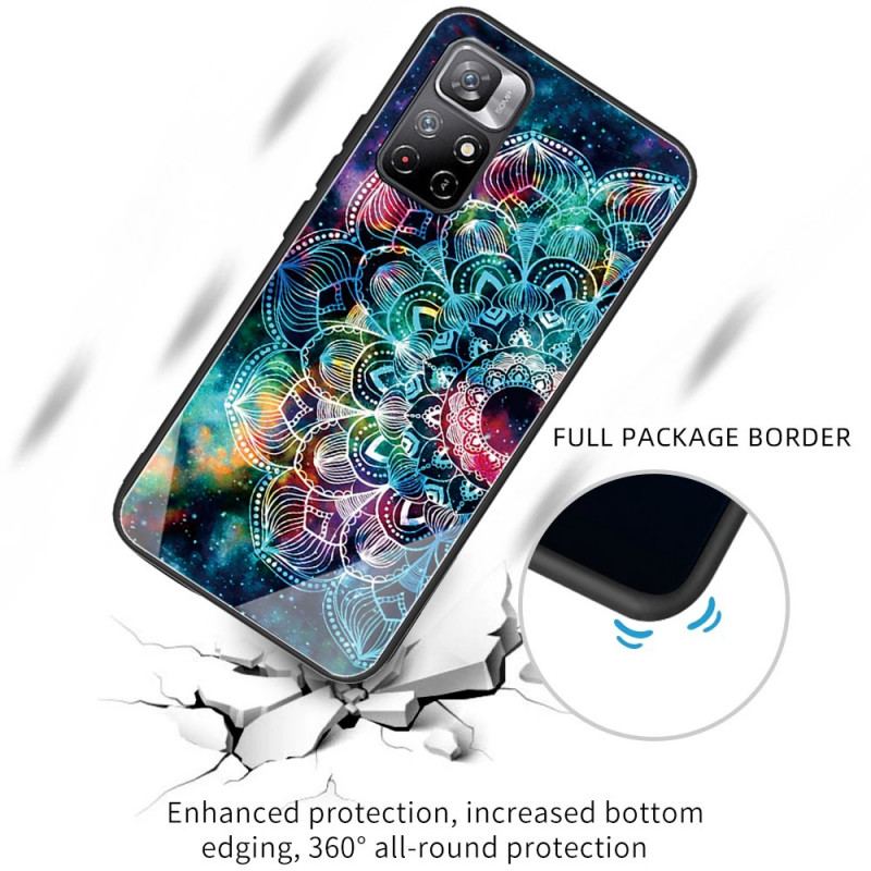 Cover Xiaomi Redmi Note 11 Pro Plus 5G Mandala Hærdet Glas