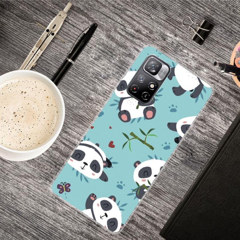 Cover Xiaomi Redmi Note 11 Pro Plus 5G Silikone Bundt Pandaer