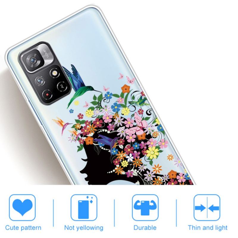 Cover Xiaomi Redmi Note 11 Pro Plus 5G Smukt Blomsterhoved