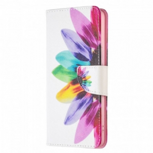 Flip Cover Xiaomi Redmi Note 11 Pro Plus 5G Akvarel Blomst