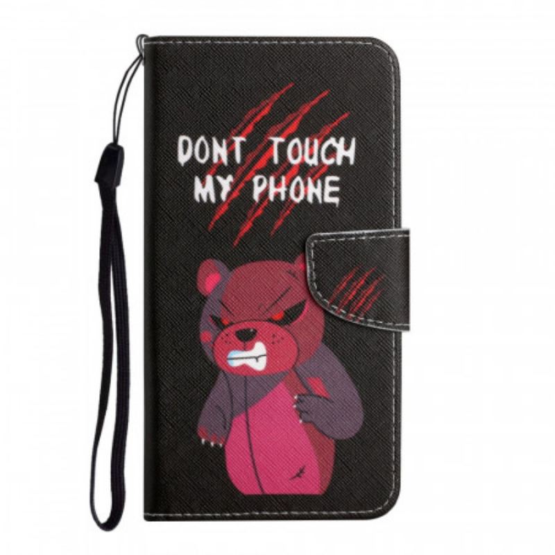 Flip Cover Xiaomi Redmi Note 11 Pro Plus 5G Bear Rør Ikke Ved Min Telefon