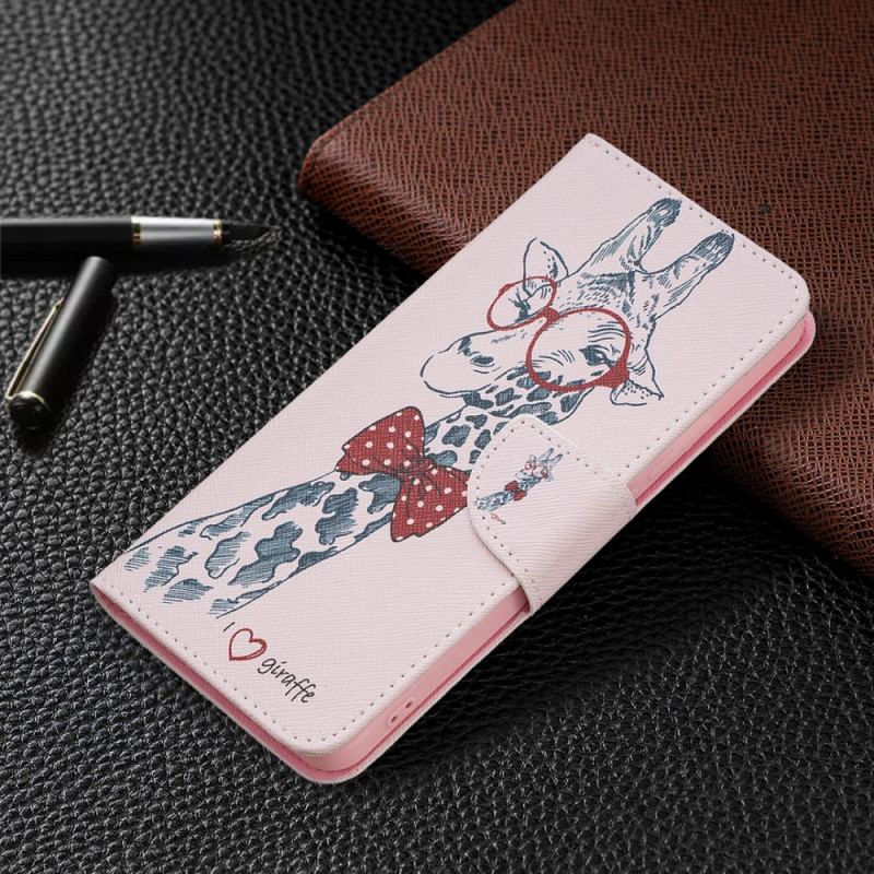 Flip Cover Xiaomi Redmi Note 11 Pro Plus 5G Brainy Giraf