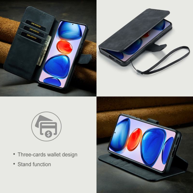 Flip Cover Xiaomi Redmi Note 11 Pro Plus 5G Dg.ming Retro